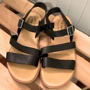Black sandals